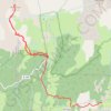 Trace GPS Tête Noire (Vanoise) depuis Amodon, itinéraire, parcours