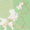 Trace GPS La Montagne de Vautubière et la colline du Peycail, itinéraire, parcours