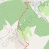 Trace GPS Sommet de la Querlaye, itinéraire, parcours