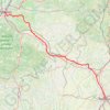Trace GPS Bordeaux Toulouse, itinéraire, parcours