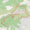 Trace GPS Chateauvallon, itinéraire, parcours