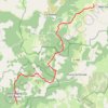 Trace GPS Gorges du Tarn jour 3-16135015, itinéraire, parcours