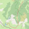 Trace GPS Lac d'Arlet par Aubise, itinéraire, parcours