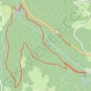 Trace GPS Les deux cascades de Tendon, itinéraire, parcours