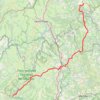 Trace GPS Saint-Georges-d'Aurac - Saint-Côme-d'Olt GR65, itinéraire, parcours