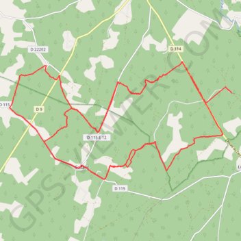 Trace GPS De Insos à Cazalis, itinéraire, parcours