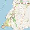 Trace GPS Rota Vicentina - Chemin historique - Étape 11, itinéraire, parcours