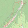 Trace GPS Mont Outheran en boucle (Chartreuse), itinéraire, parcours