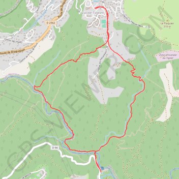 Trace GPS Val de siagne, itinéraire, parcours