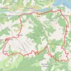 Trace GPS Col des Fillys, itinéraire, parcours