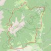 Trace GPS Le Tour du Mont Aiguille à pied, itinéraire, parcours