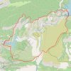 Trace GPS Le circuit des Infernets par les barrages de Bimont et Zola, itinéraire, parcours