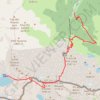 Trace GPS Maupas - Crabioules, traversée du refuge du Maupas au refuge du Portillon, itinéraire, parcours