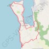 Trace GPS Presqu'île de Barnenez et Anse de Térénez, itinéraire, parcours