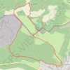 Trace GPS De Ottange au Bois des Treize Coupes, itinéraire, parcours