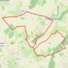 Trace GPS Circuit des bois de Saint-Ouen - Gisay-la-Coudre, itinéraire, parcours