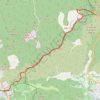 Trace GPS Belgentier - Barre de Cuers, itinéraire, parcours