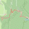 Trace GPS Les Brunets - Baraque forestière des Bachassons, itinéraire, parcours