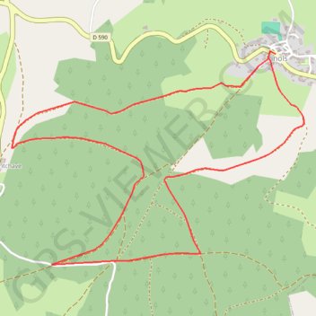 Trace GPS Gorges de l'Allier - Peu Palla, itinéraire, parcours