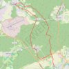 Trace GPS Randonné Forêt de Halatte, itinéraire, parcours