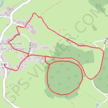 Trace GPS Chemins du Cœur des Vosges - Bouillemont, itinéraire, parcours