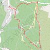Trace GPS Banne - Le Poujol, itinéraire, parcours