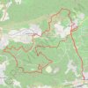 Trace GPS Les drailles de Gaspard - Carnoules, itinéraire, parcours