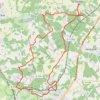 Trace GPS Le Douhet 40 kms, itinéraire, parcours