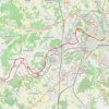 Trace GPS Angoulème / Châteauneuf-sur-Charente, itinéraire, parcours