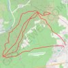 Trace GPS ARGELIERS, mont Caramel- 15km- 560m (27 11 22 Agnès), itinéraire, parcours