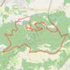 Trace GPS Rustrel - Petit Colorado, itinéraire, parcours