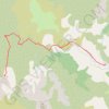 Trace GPS Le Verdon par les crêtes (2ème jour), itinéraire, parcours