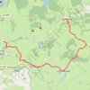 Trace GPS Lacs Auvergne, itinéraire, parcours