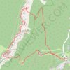 Trace GPS Tour Percee et Pas de Ragris (Chartreuse), itinéraire, parcours