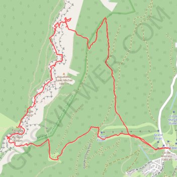 Trace GPS Tour Percee et Pas de Ragris (Chartreuse), itinéraire, parcours