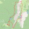 Trace GPS Bivouac aux Rochers de Chalves (Chartreuse), itinéraire, parcours