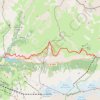 Trace GPS Plateau d'Emparis, du barrage du Chambon à la Grave, itinéraire, parcours