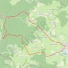 Trace GPS Croix la Bise - Matour, itinéraire, parcours