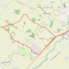 Trace GPS Autour du Château de Barbet et du Golf - Lombez, itinéraire, parcours