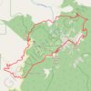 Trace GPS Lake Peak Loop, itinéraire, parcours
