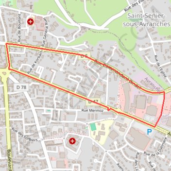 Trace GPS Critérium de la Cité des Fleurs - Souvenir Frédéric BIBENS, itinéraire, parcours