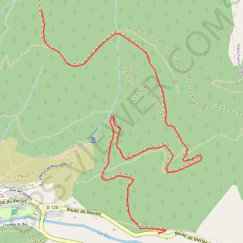 Trace GPS Trail Chatillon en Diois, itinéraire, parcours