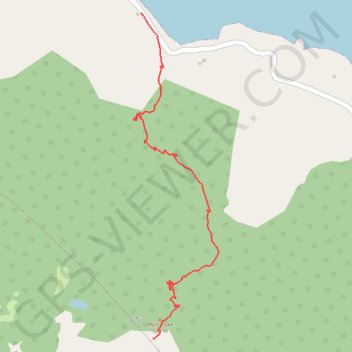 Trace GPS FUTUNA - MONT PUKE DE TUATAFA, itinéraire, parcours