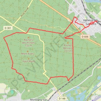 Trace GPS La Plaine du Rosoir, itinéraire, parcours