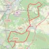 Trace GPS Orry-la-Ville, itinéraire, parcours