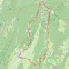 Trace GPS Single du Pas de Bellecombe - Autrans, itinéraire, parcours