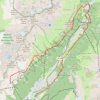 Trace GPS 23km du Mont-Blanc, itinéraire, parcours