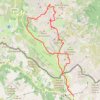 Trace GPS Rando ski Mont Aver-Laghi-Orgials, itinéraire, parcours