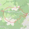 Trace GPS Autour de la vallée des Prades - Chatel-Guyon, itinéraire, parcours