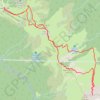 Trace GPS Grand Charnier d'Allevard, Face Nord (Belledonne), itinéraire, parcours